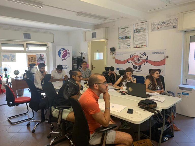 Troisième réunion d’équipe du projet Erasmus+ « Educating New Generations in Building Non-Radicalised Environment », Sassari, 3-6 septembre 2021.